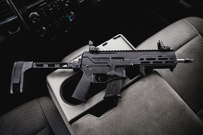 DBX, 8″, 5.7 x 28mm w/ SB Tactical Folding Brace, Black