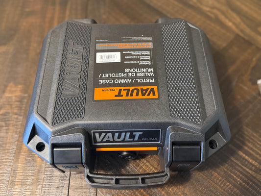 Pelican Vault V100 Case w/ Custom 3D Printed Insert – Fits Springfield Echelon (Pistol NOT Included)